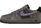 Nike Air Force 1 Low Snakeskin Black & Purple: A Bold Fusion of Luxury and Street Style