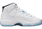 Air Jordan 11 Legend Blue GS: Classic White and Black Elegance