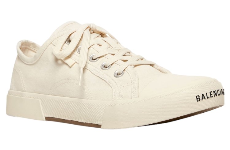 Balenciaga Paris Low Top Women's White Sneakers: A Stylish Blend of Luxury and Comfort